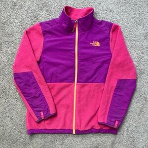 The North Face Pink and Purple Full-Zip Jacket